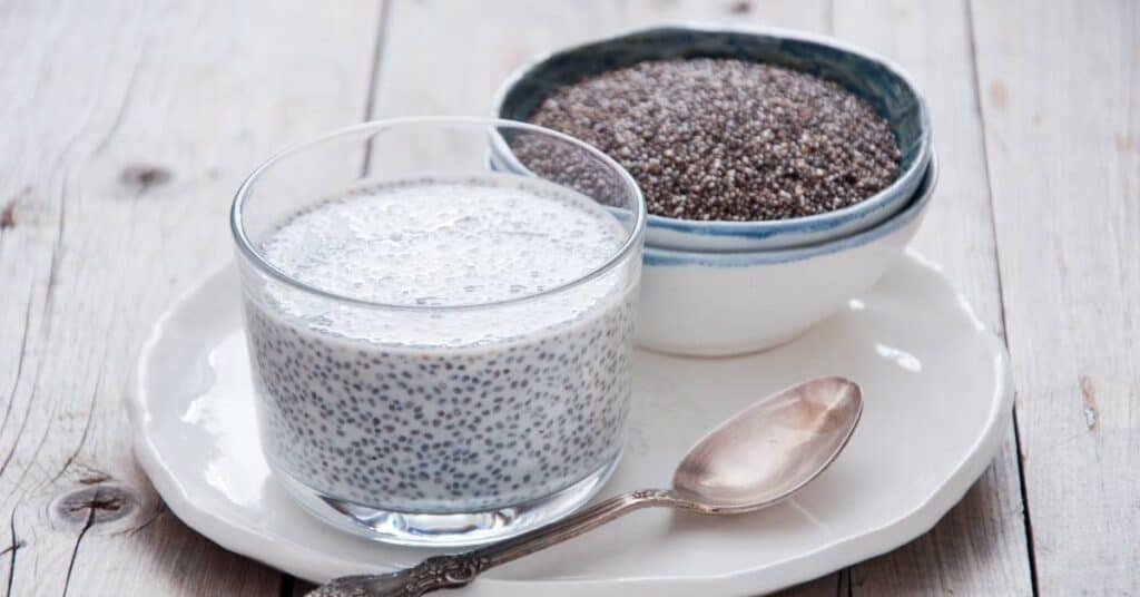 dieta oczyszczająca deser z nasionami chia