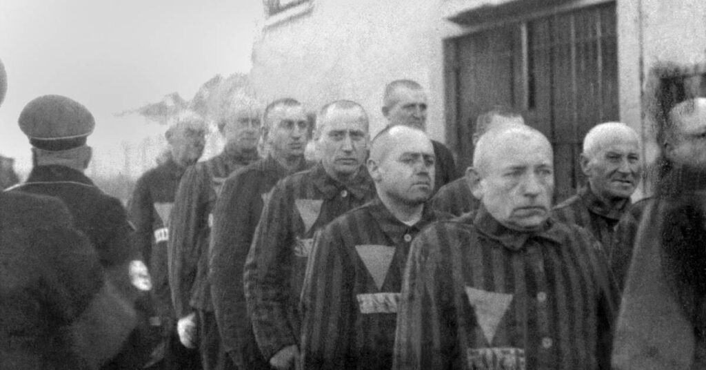 logoterapia w psychoterapii zdjęcie z obozu koncentracyjnego