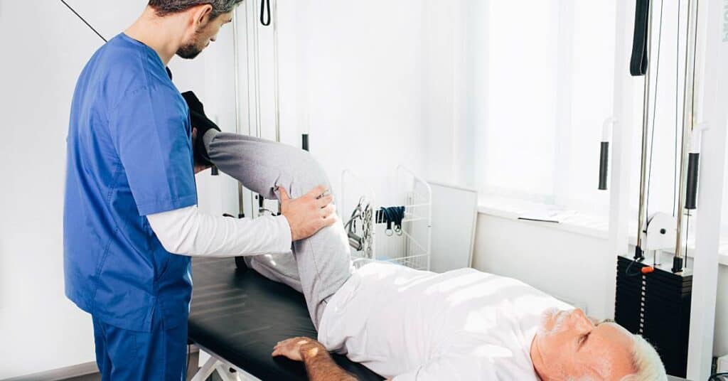 kinezyterapia z rehabilitantem