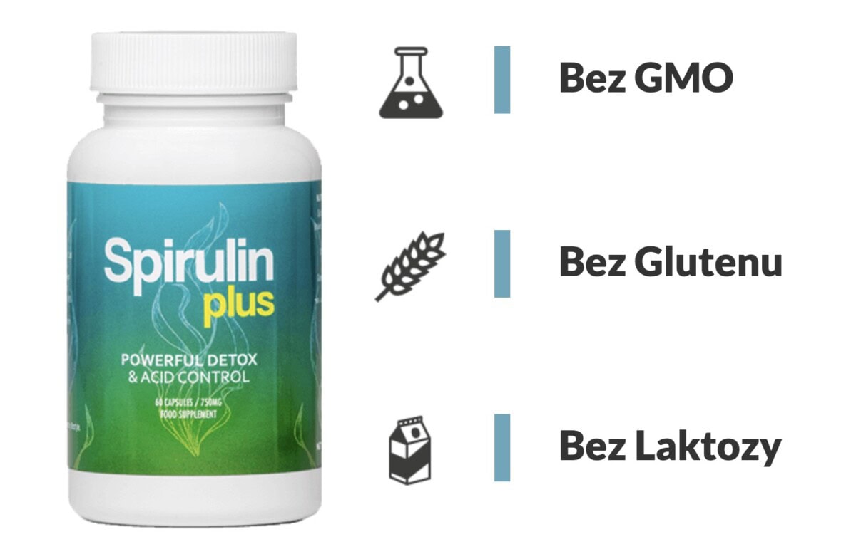 spirulin plus bez gmo glutenu laktozy